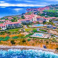 Coastal Resort - Aerial view of surroundings
